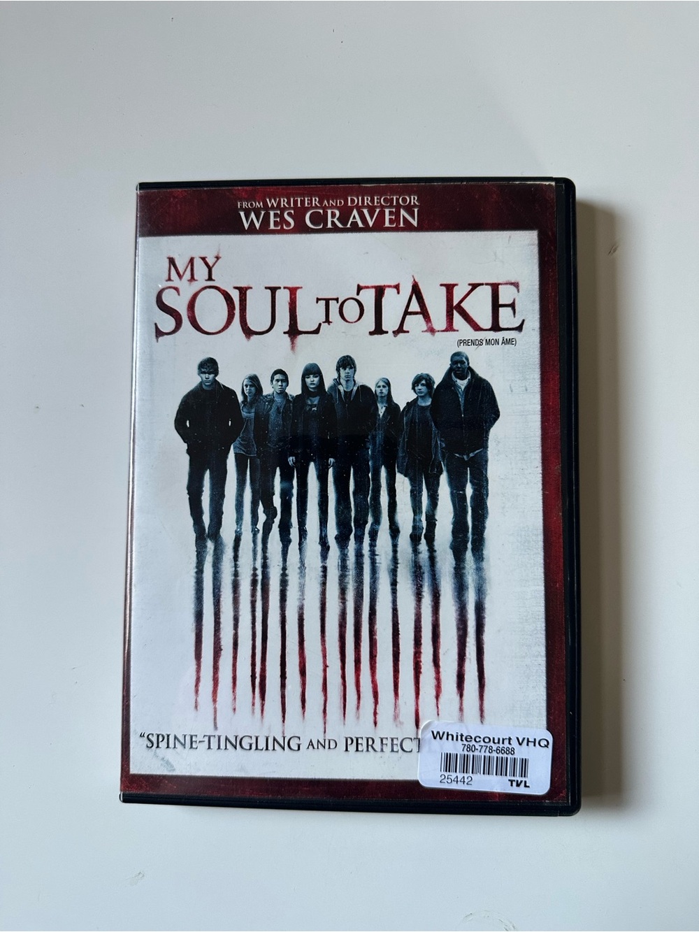My Soul to Take (DVD, 2010) Canadian